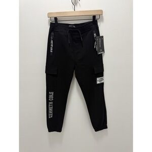 Kenneth Cole Black Tech Jogger Cargo Pants – Size 10/12 – NWT